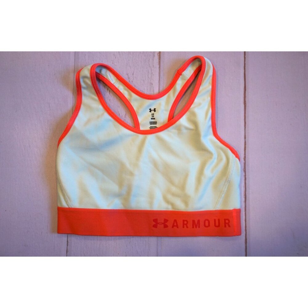 Under Armour Women's Mid Keyhole Sports Bra, Size XS